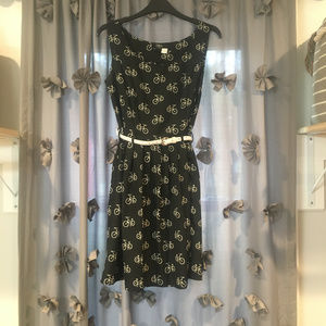 Really Cute Bike Print Dress